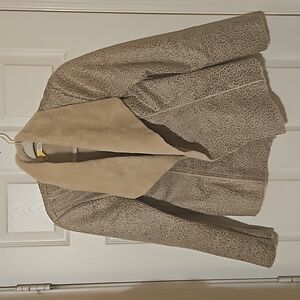 Leopard printed cute blazer